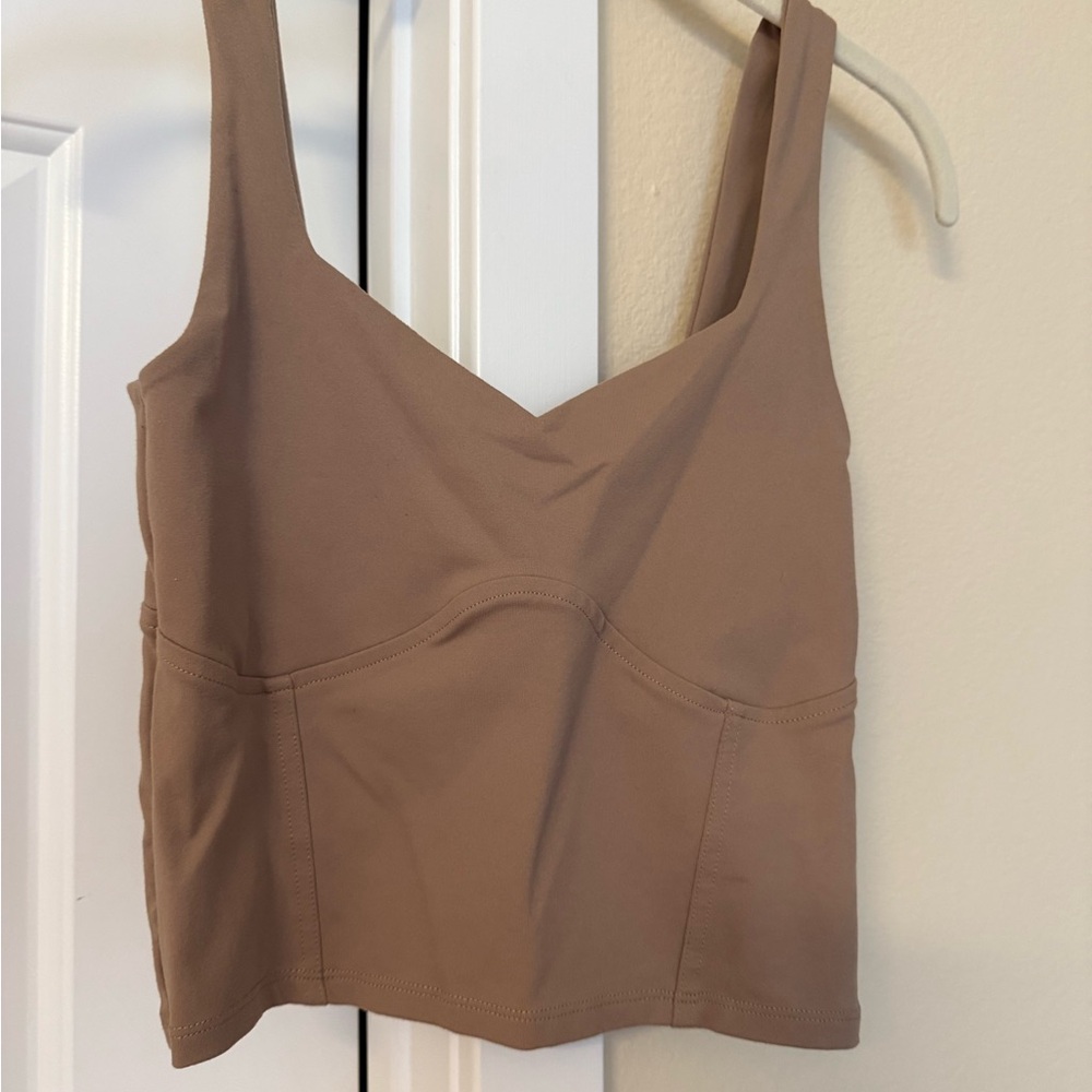 Abercrombie & Fitch Soft Tan Top